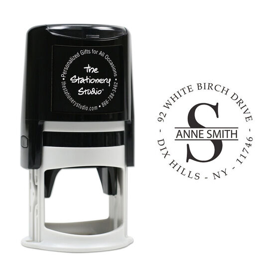 Banded Initial Self Inking Stamper